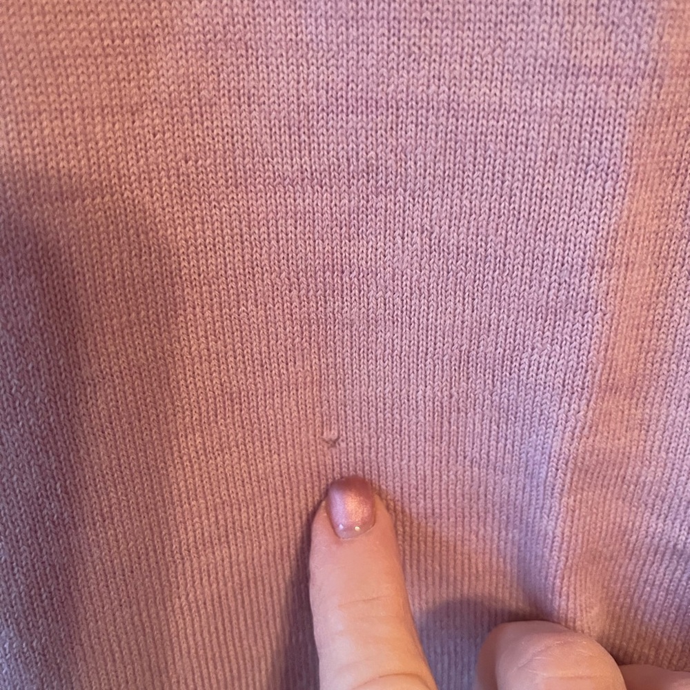 Taylor V-Neck Sweater merino wool for Men in Lavender - Picture 5 of 5